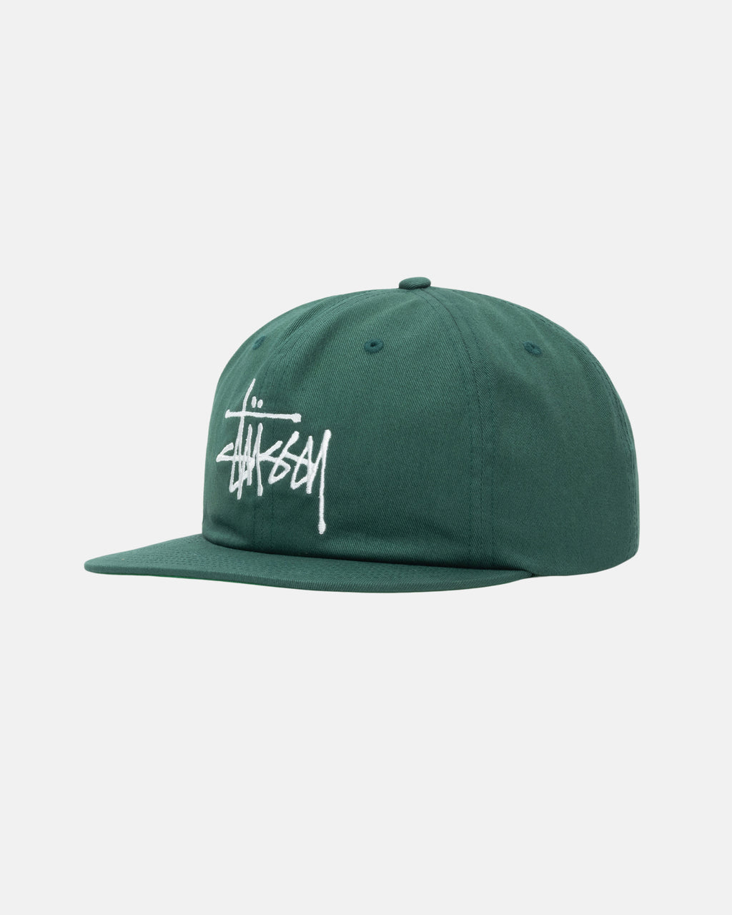 Caps Stussy Basic Strapback Forest | 672-KTQONJ