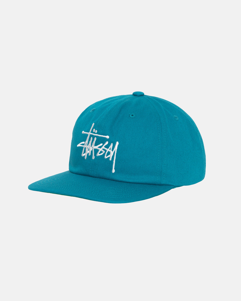 Caps Stussy Basic Strapback τυρκουάζ | 681-FSVPAB