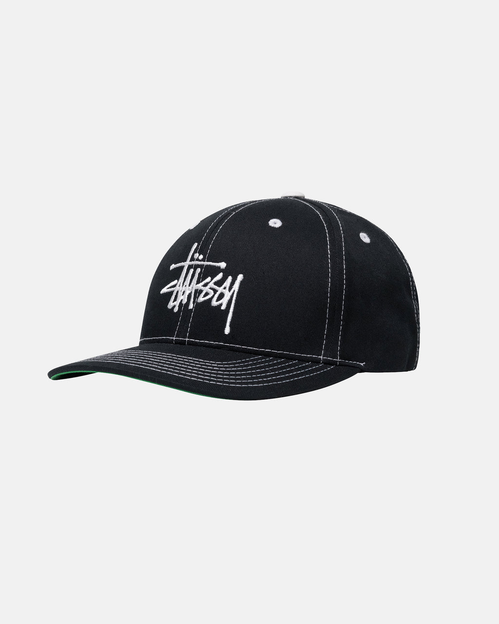 Caps Stussy Basic Structured Low Pro μαυρα | 203-HICLWA