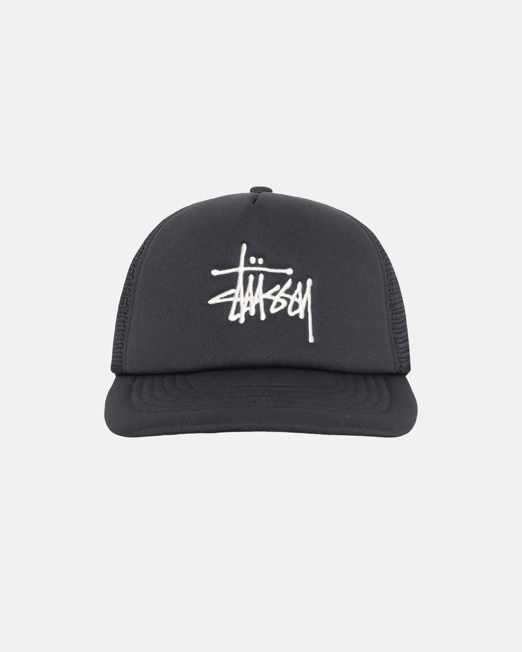 Caps Stussy Big Basic Trucker μαυρα | 420-OIQPCF