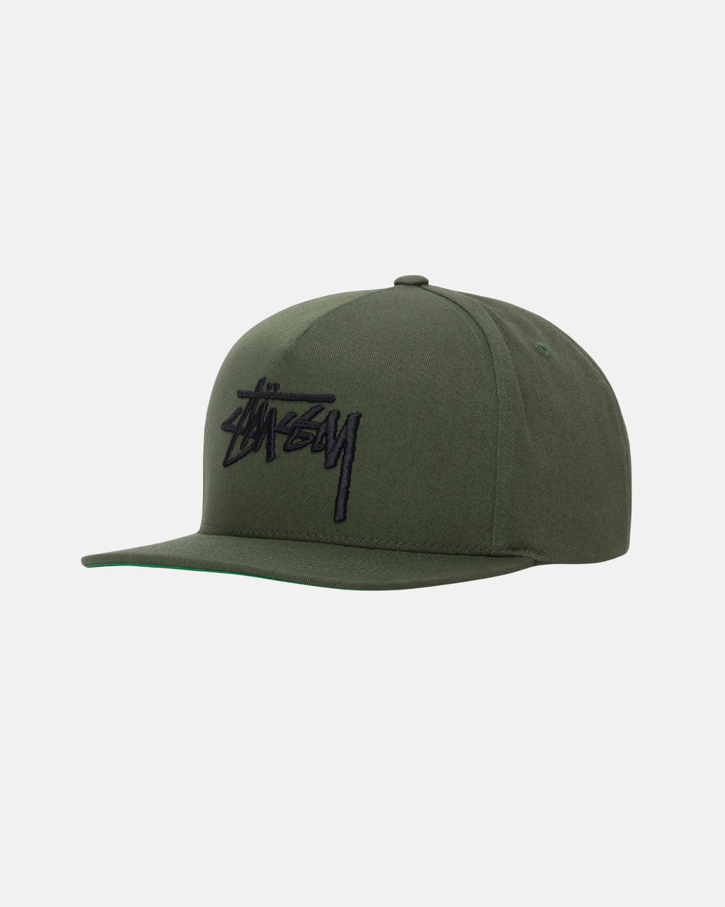 Caps Stussy Big Stock Point Crown ανοιχτο Ελιά | 754-RFKUXN