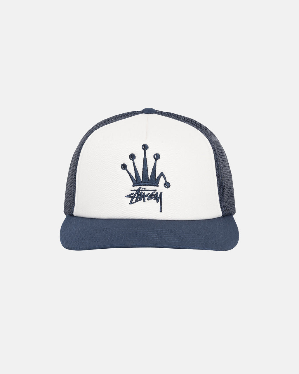 Caps Stussy Crown Stock Trucker σκουρο μπλε | 785-HGFBUA