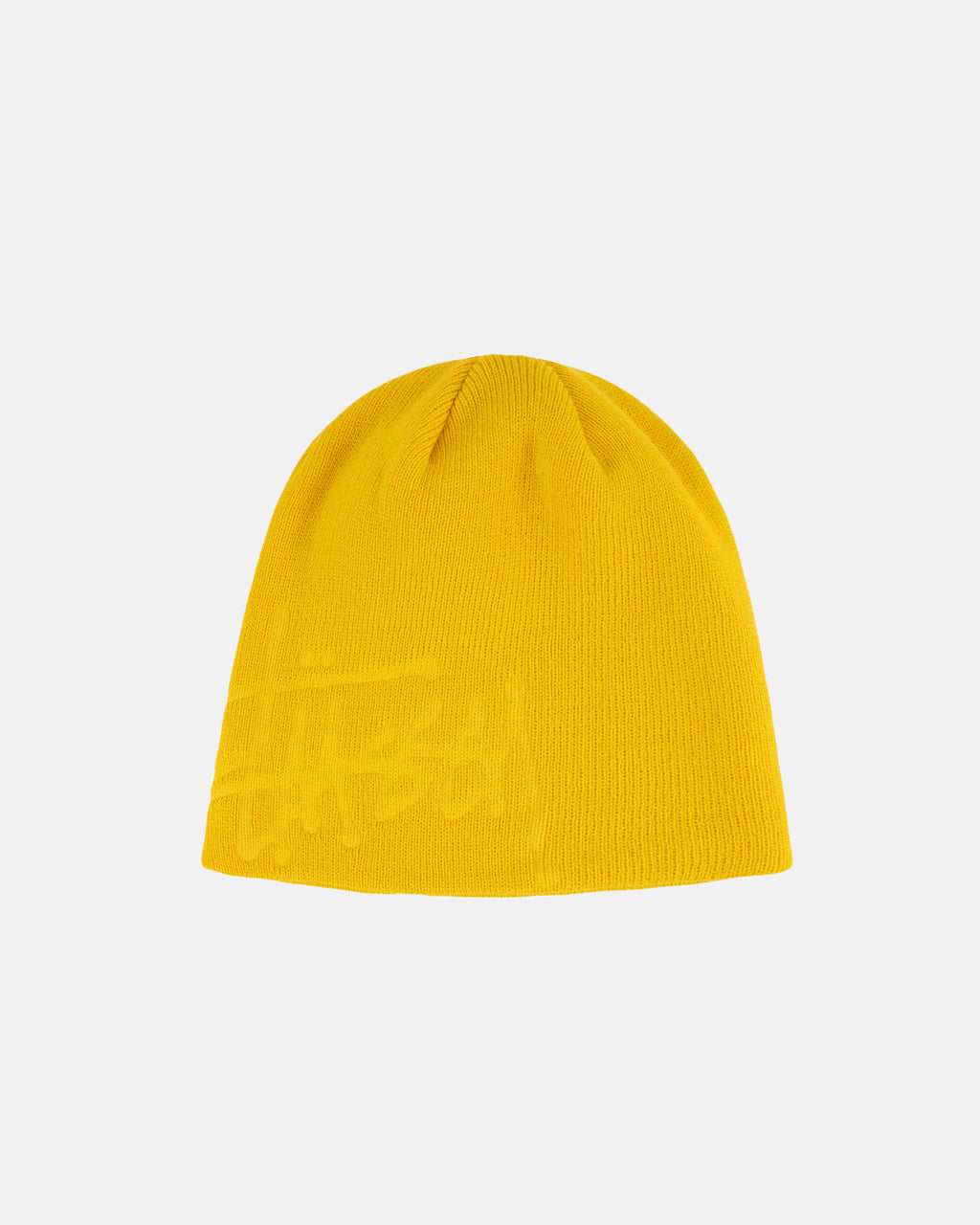 Caps Stussy Debossed Basic Logo Skullcap κίτρινα | 170-HJUZPY