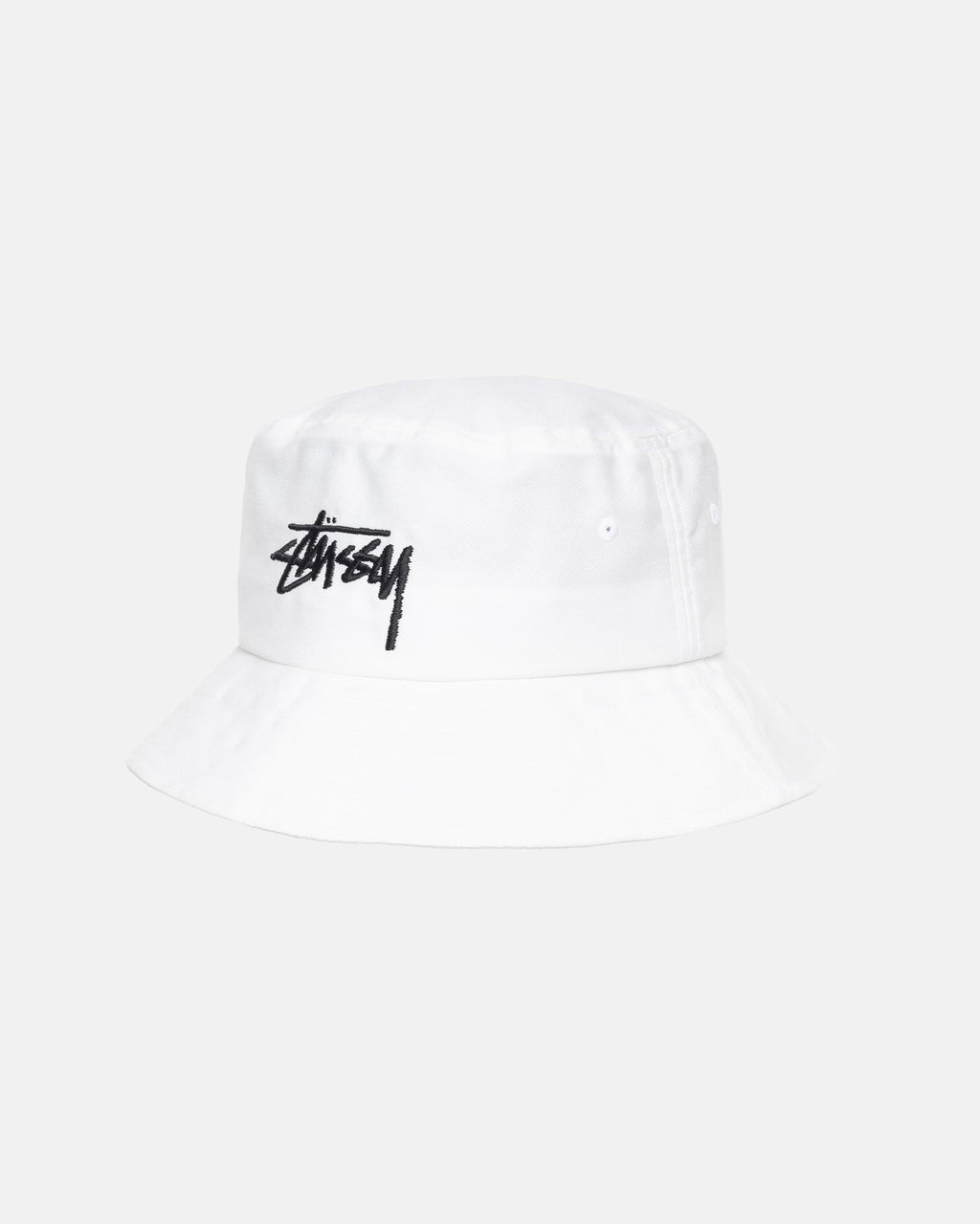 καπελα Stussy Big Stock Bucket ασπρα | 529-HWZROU