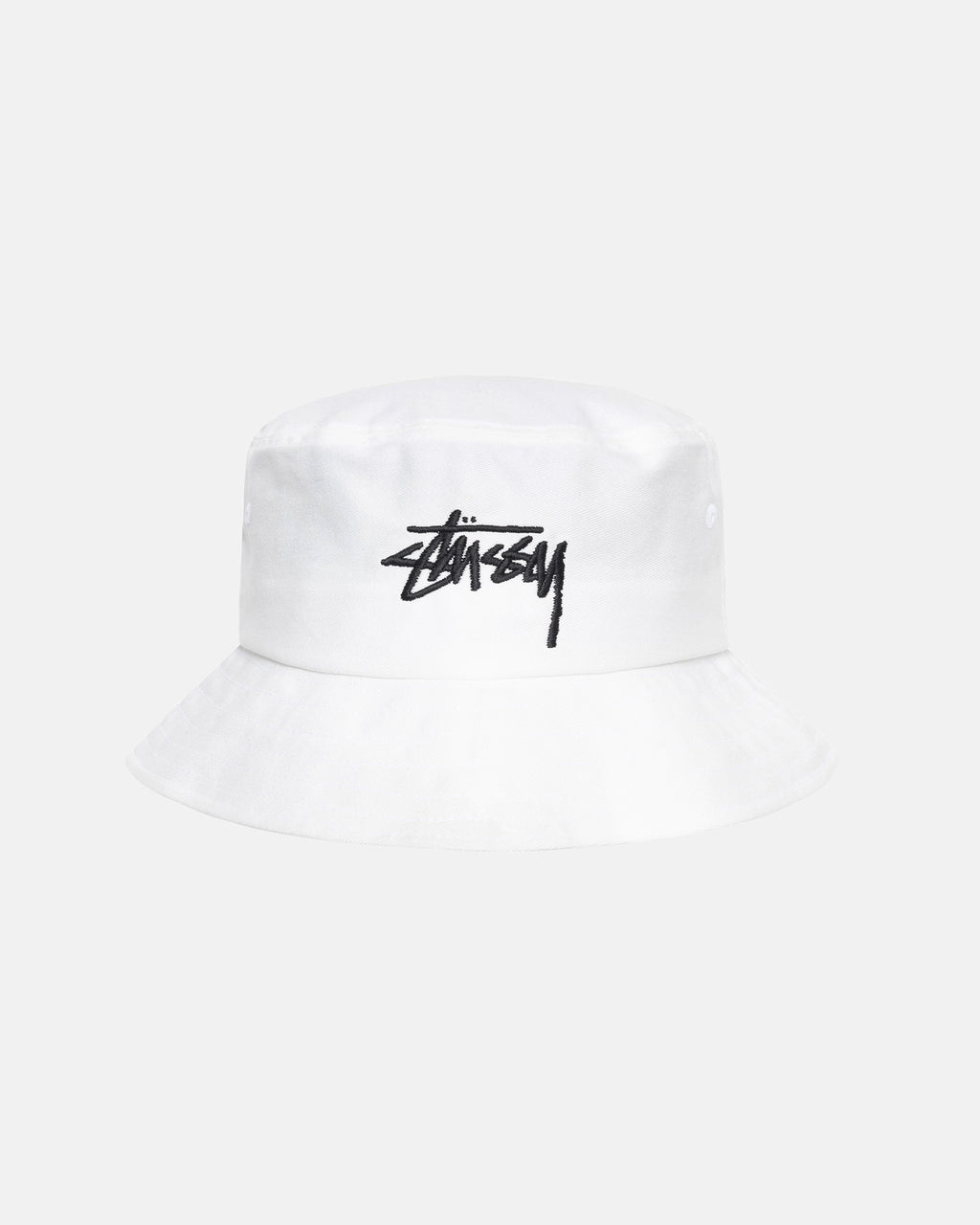 καπελα Stussy Big Stock Bucket ασπρα | 529-HWZROU