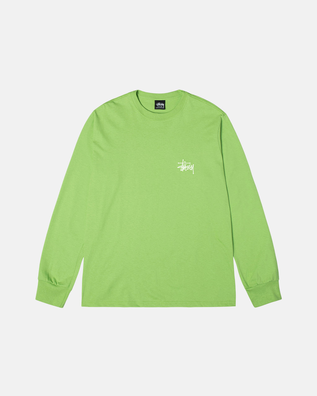 μπλουζακια για τρεξιμο Stussy Basic Ls Tea | 186-DCKNQE