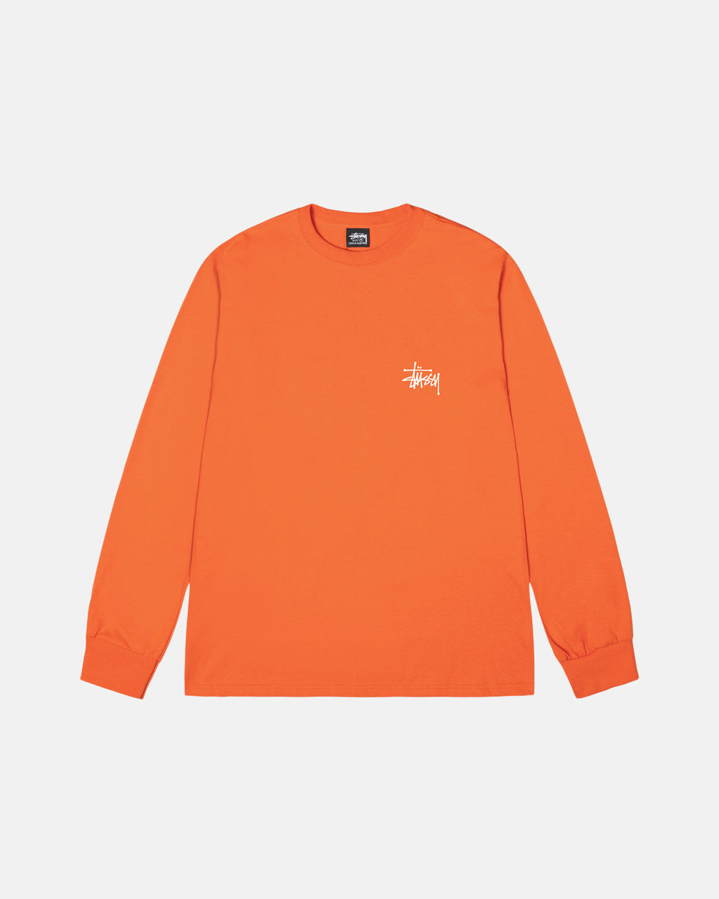 μπλουζακια για τρεξιμο Stussy Basic Ls κοραλι | 614-YGLSNK