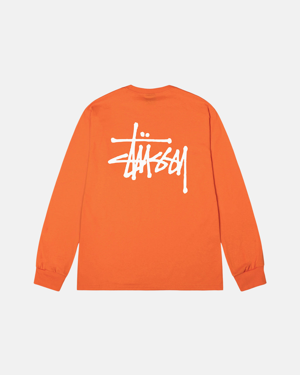 μπλουζακια για τρεξιμο Stussy Basic Ls κοραλι | 614-YGLSNK