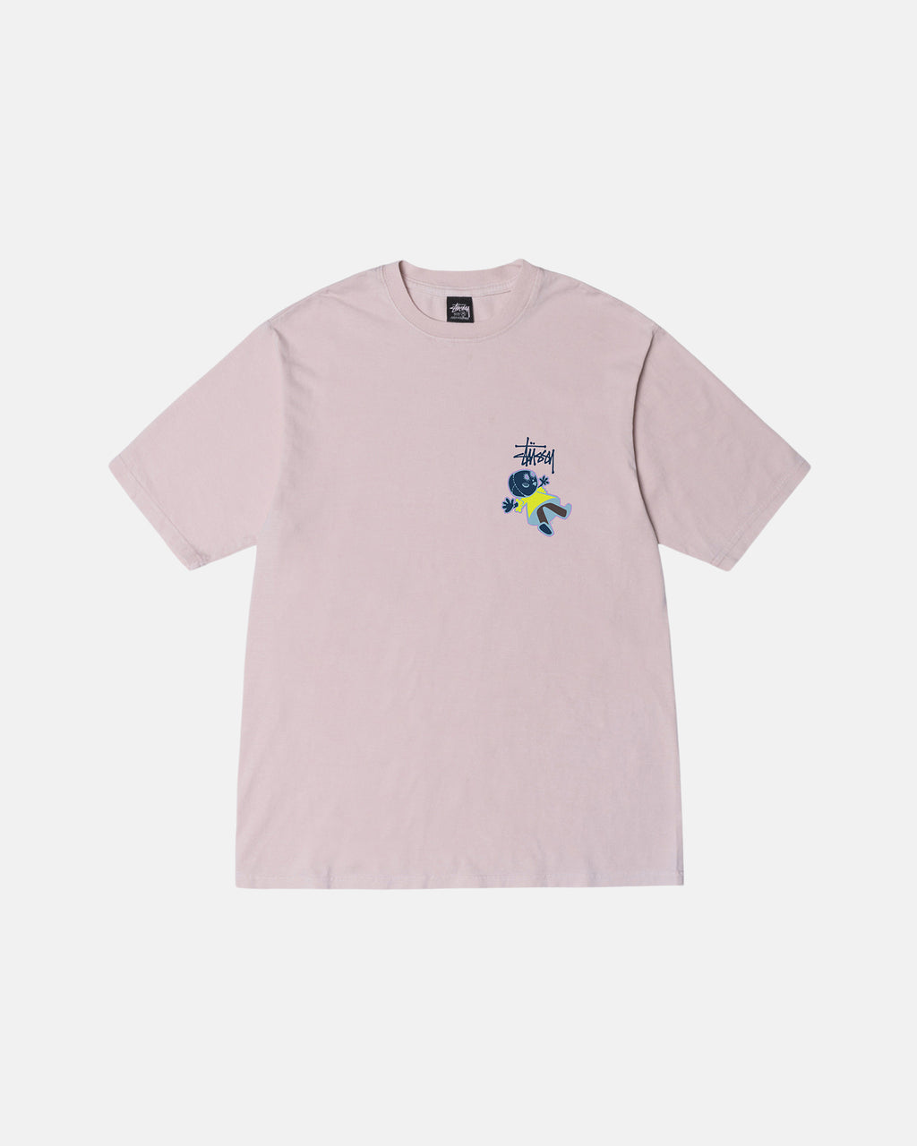 μπλουζακια για τρεξιμο Stussy Dollie Pigment Dyed ροζ | 854-ONTYFQ