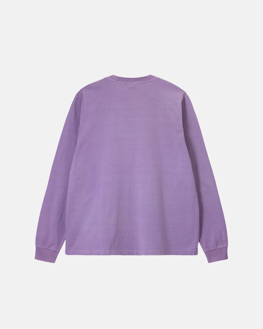 μπλουζακια για τρεξιμο Stussy Heavyweight Pigment Dyed Ls Crew λεβάντα | 516-IBCLZV