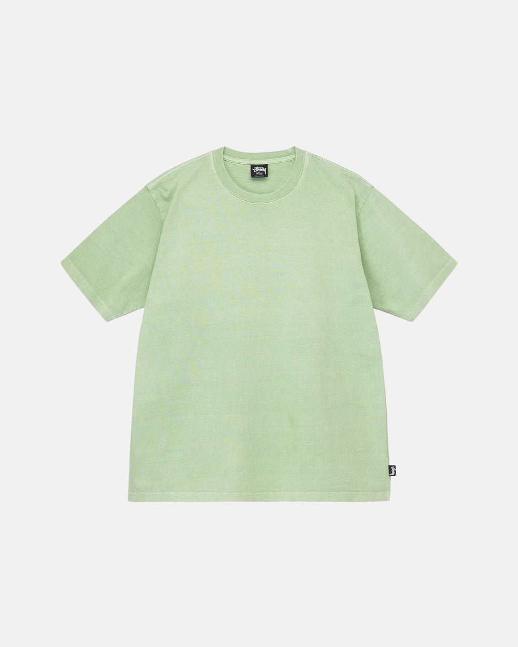 μπλουζακια για τρεξιμο Stussy Heavyweight Pigment Dyed Crew πρασινο | 965-MYBJHL