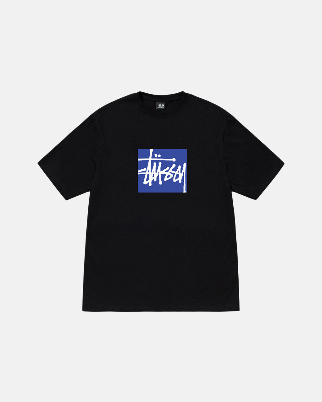 μπλουζακια για τρεξιμο Stussy Stock Box μαυρα | 438-KCHLRD