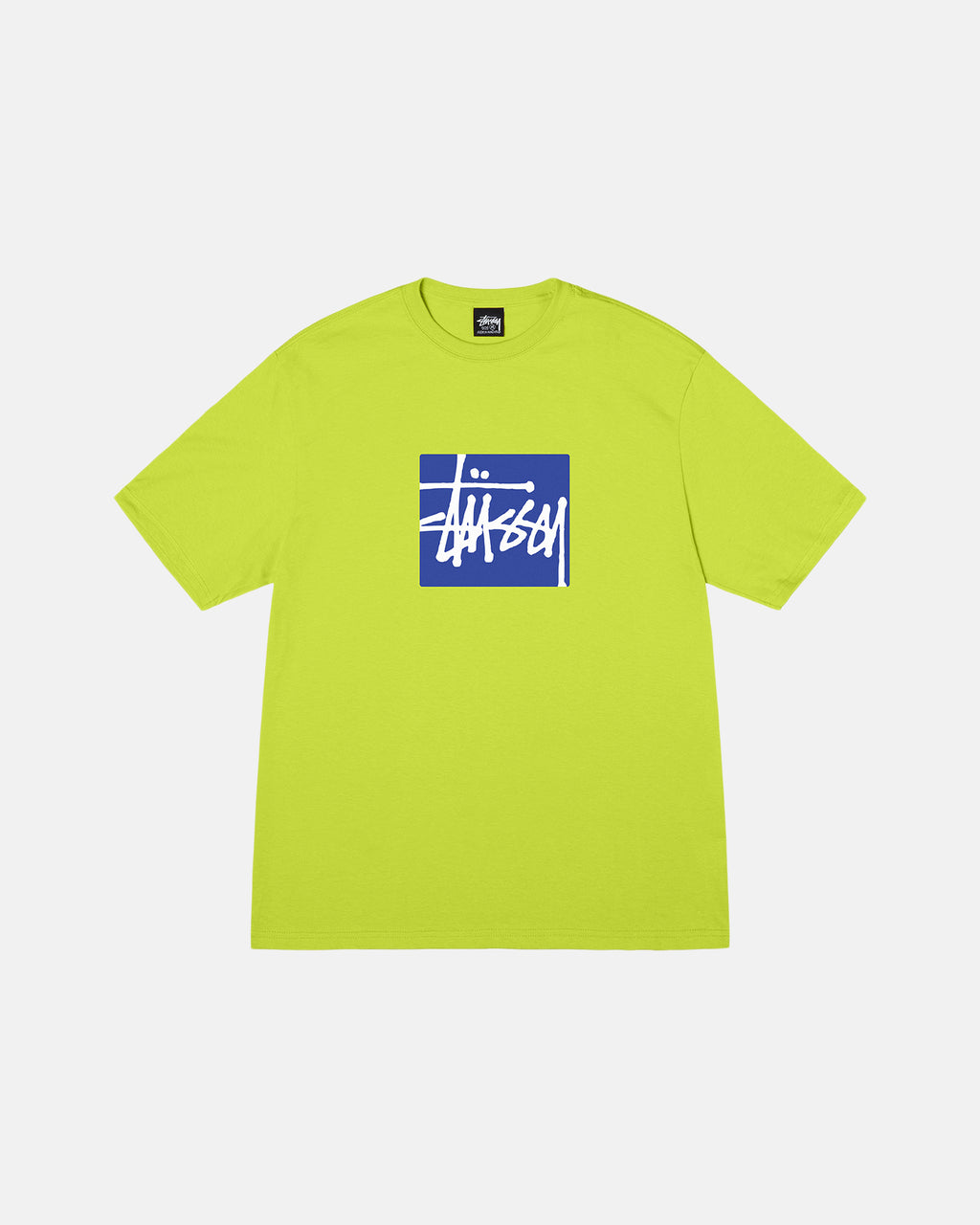 μπλουζακια για τρεξιμο Stussy Stock Box Keylime | 479-BDFVKQ