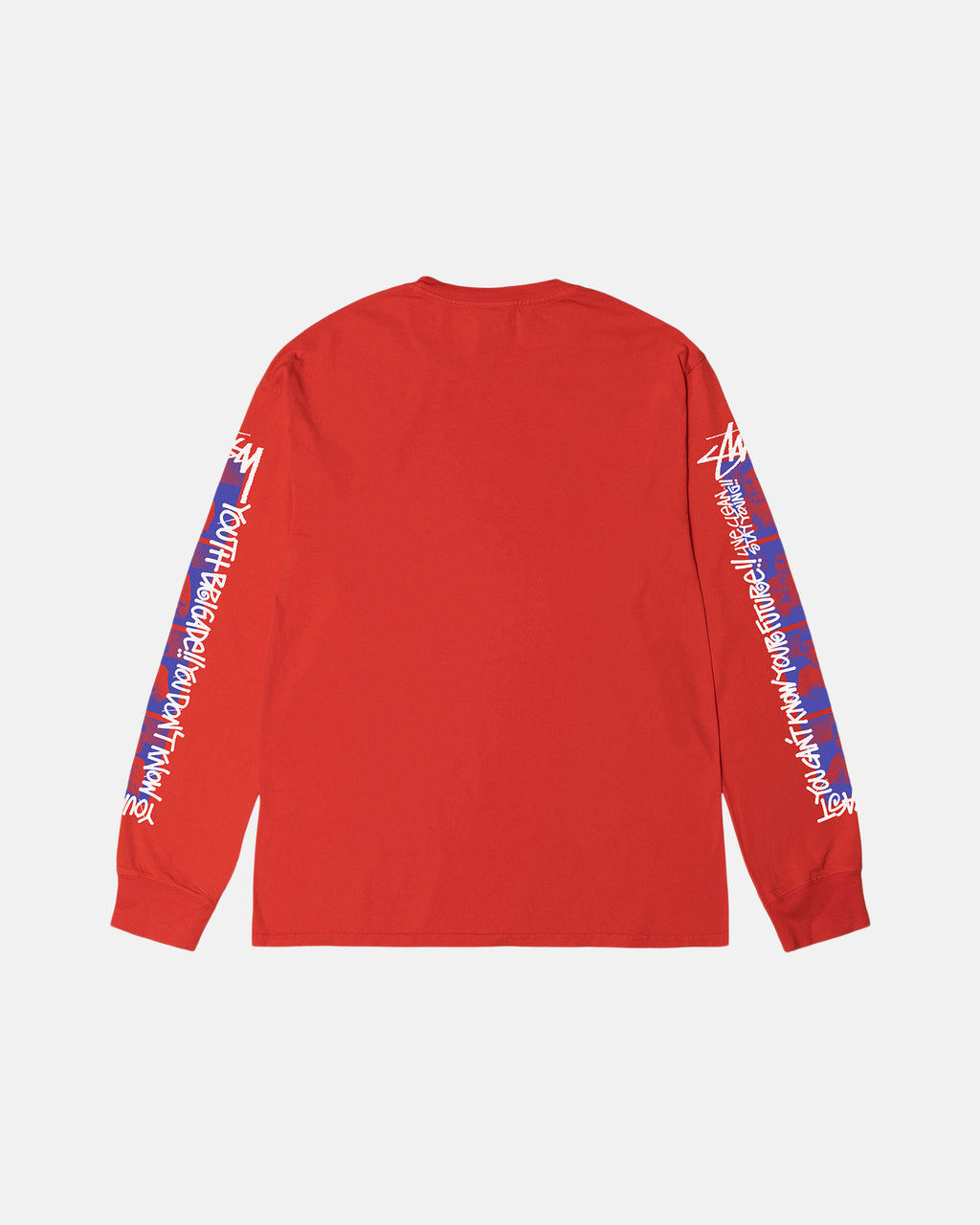 μπλουζακια για τρεξιμο Stussy Youth Brigade Pigment Dyed Ls ροζ | 362-NKJHIE