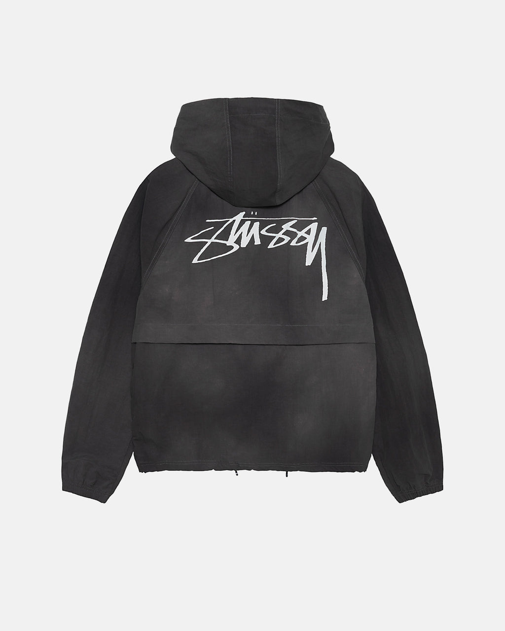 μπουφαν Stussy Wave Dye Beach Shell μαυρα | 807-YGETHC