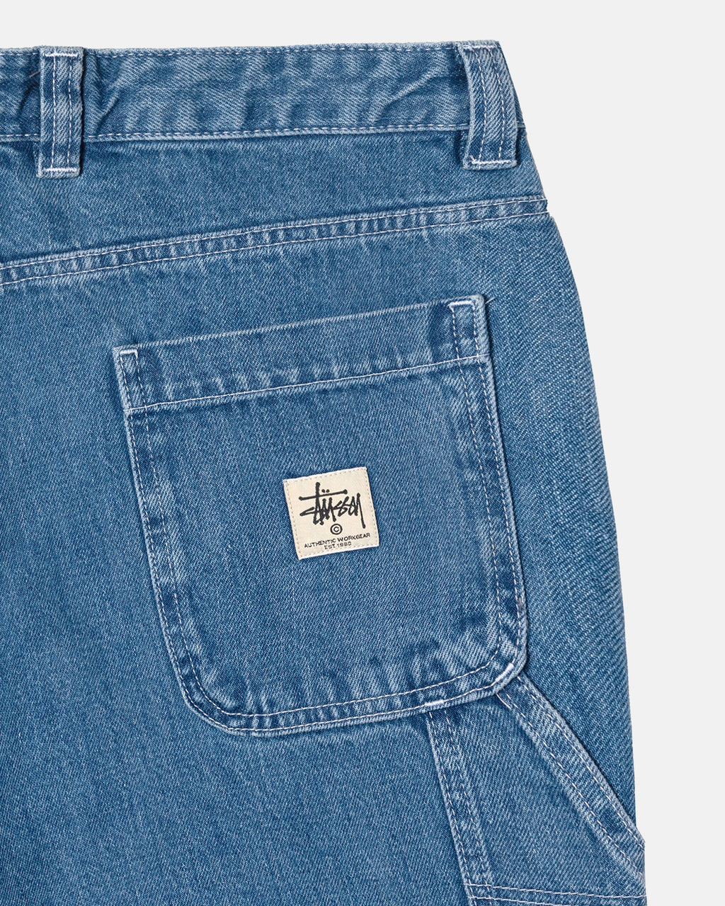 παντελονι Stussy Denim Εργασίας μπλε | 613-NTVRPI