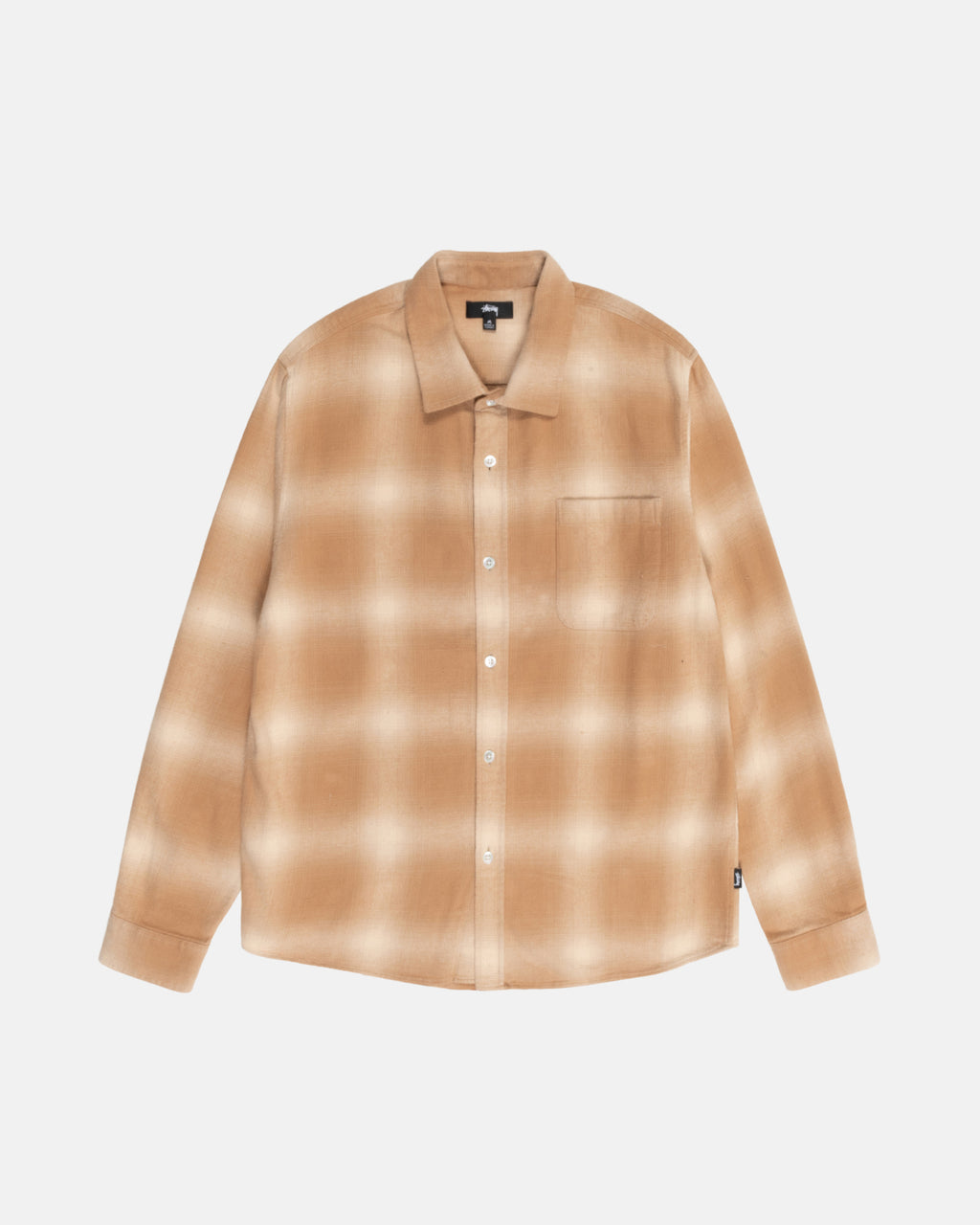 πουκαμισα Stussy Bay Plaid καφε | 247-VLZBFP