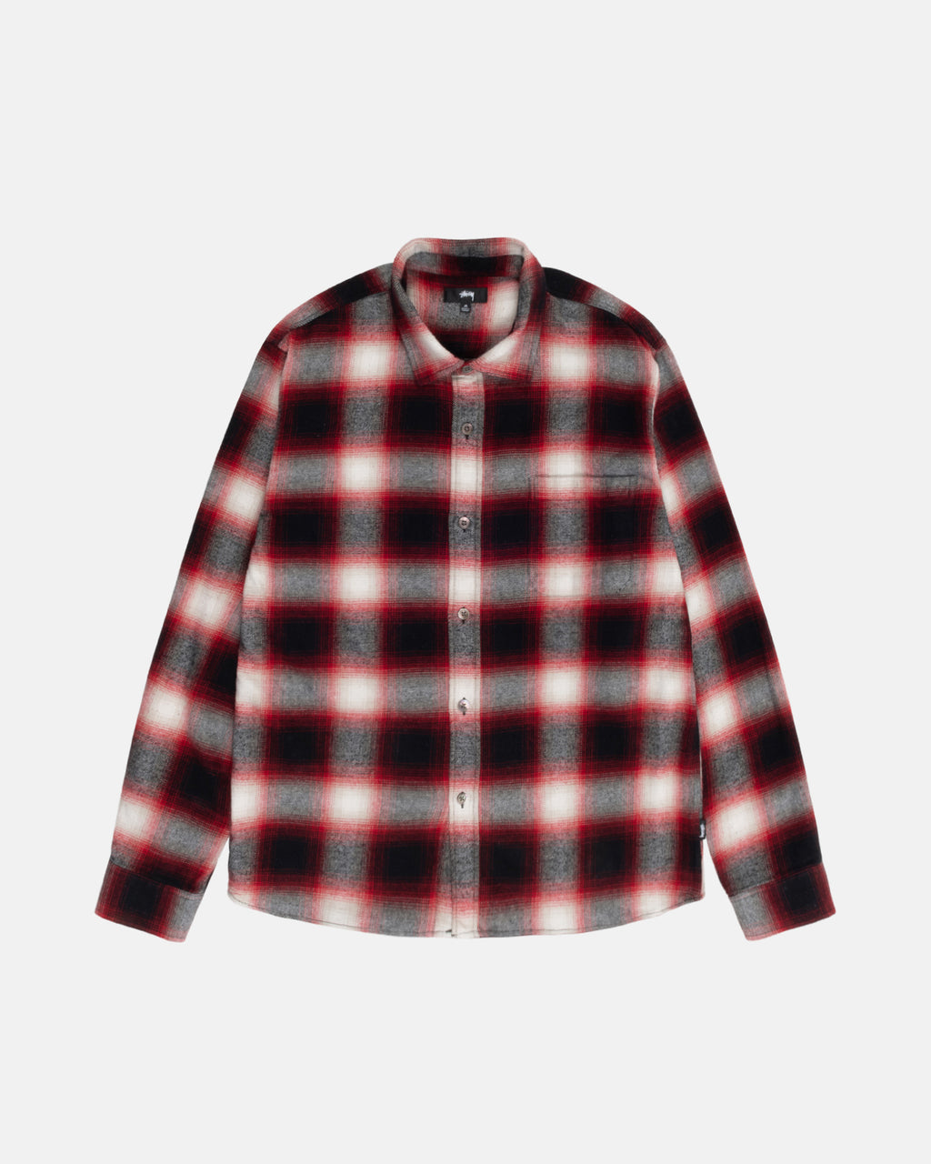 πουκαμισα Stussy Bay Plaid κοκκινα | 059-ERLXHD