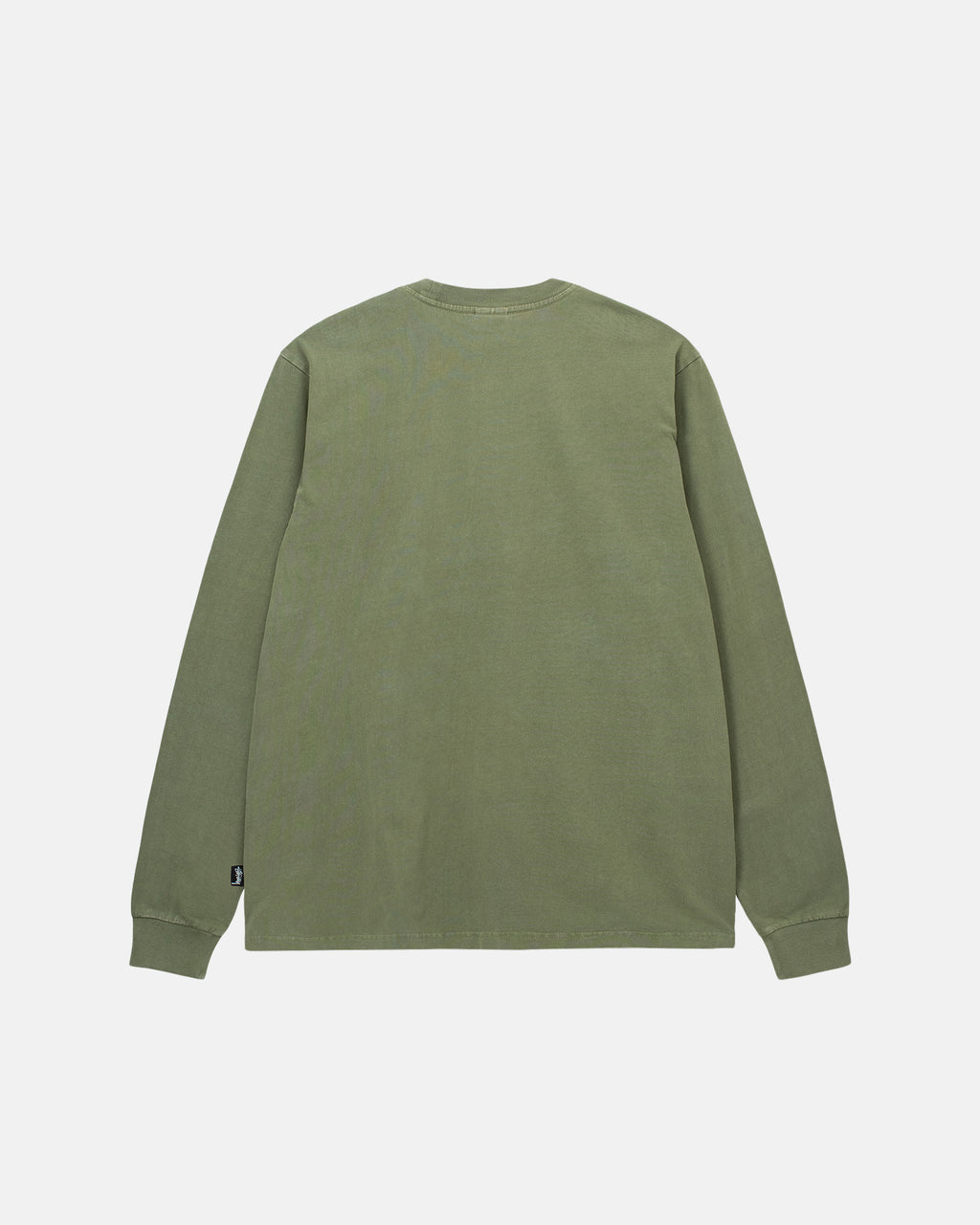 πουκαμισα Stussy Heavyweight Pigment Dyed Ls Crew Ελιά | 165-ZPKNCW