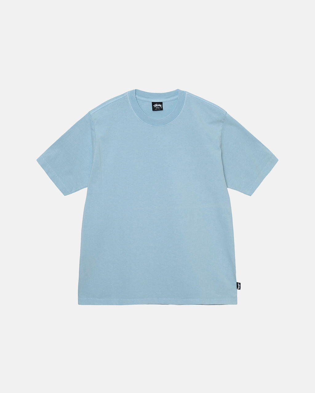 πουκαμισα Stussy Heavyweight Pigment Dyed Crew μπλε | 403-UWHTQR