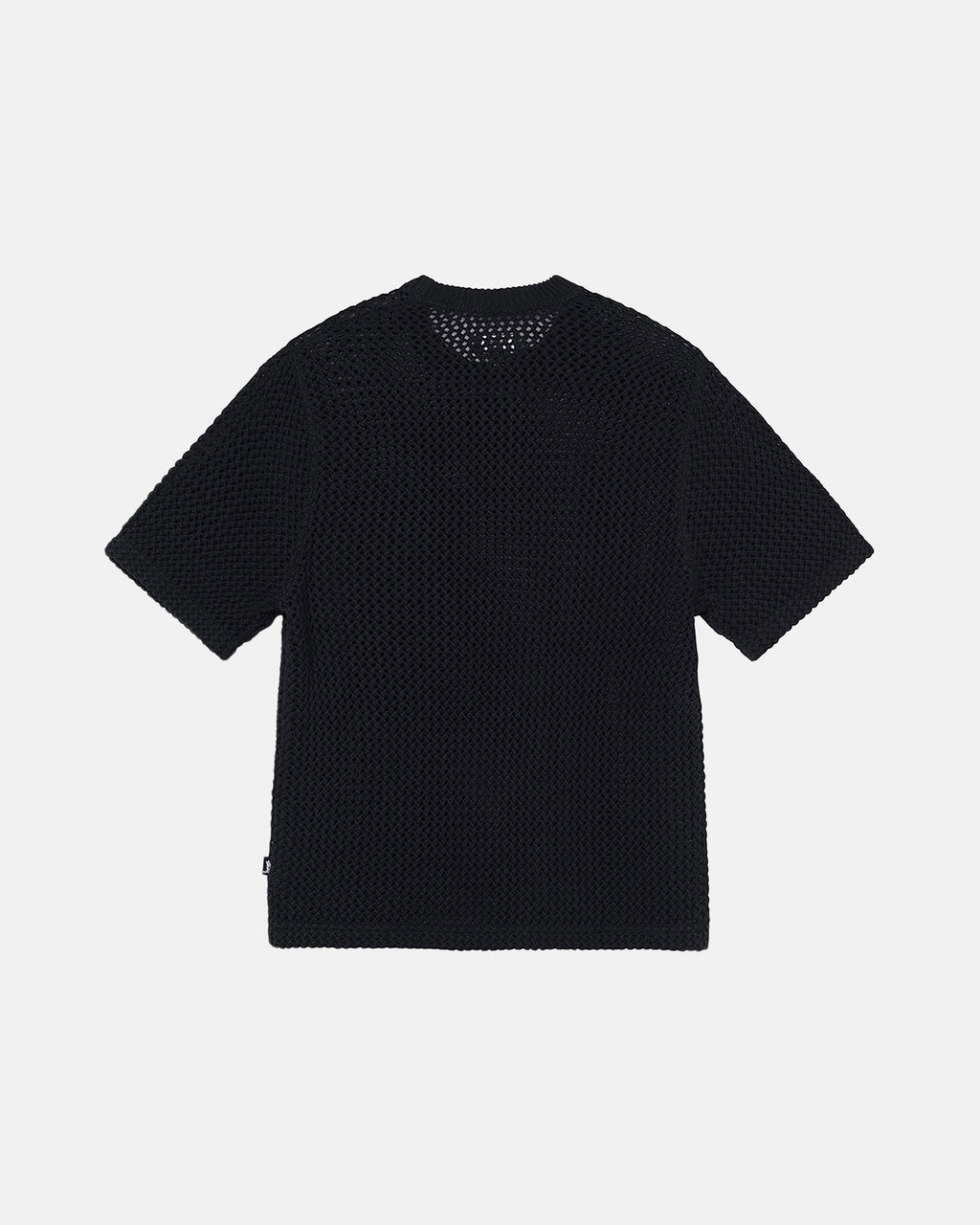 πουκαμισα Stussy O'dyed Heavyweight Mesh Crew μαυρα | 095-TWSXCY