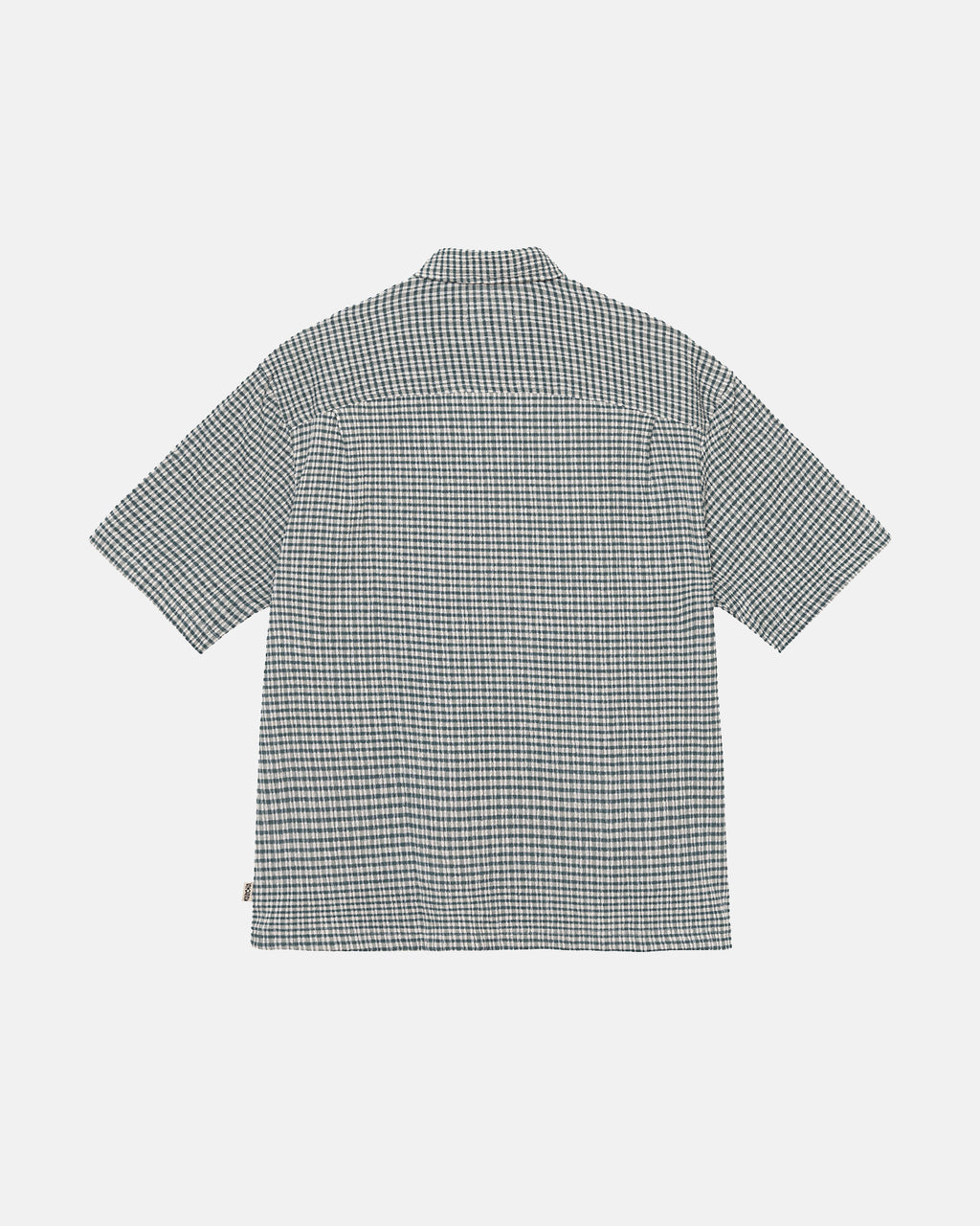 πουκαμισα Stussy Wrinkly Gingham Ss πρασινο | 142-QUKXMR