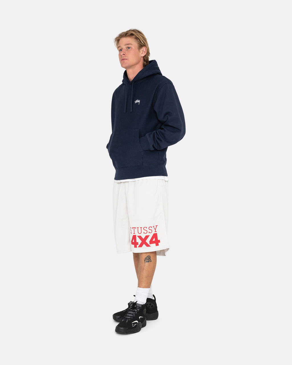 σορτσ Stussy 4x4 Mesh Μπεζ | 450-DKCBUQ