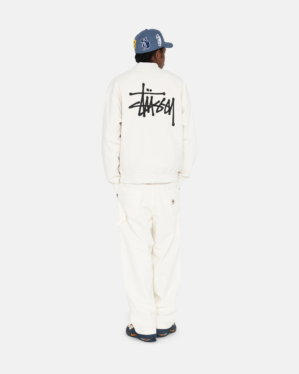 σορτσ Stussy Basic Crew γκρι | 361-IKXRTL