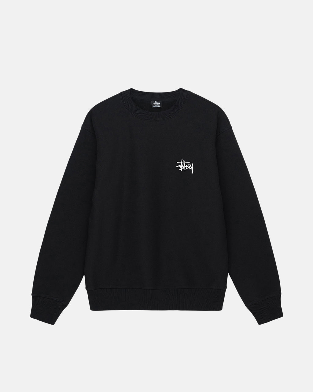 σορτσ Stussy Basic Crew μαυρα | 974-DSGLBM