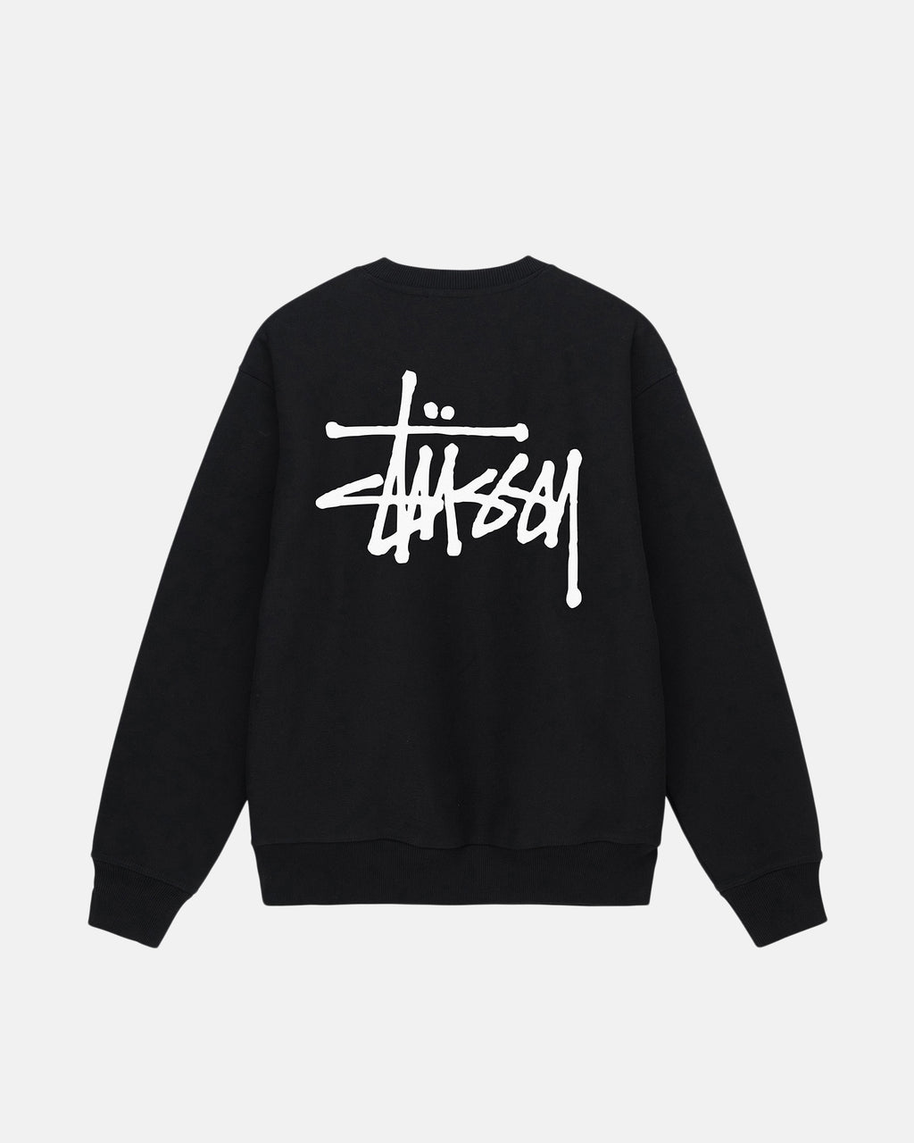 σορτσ Stussy Basic Crew μαυρα | 974-DSGLBM