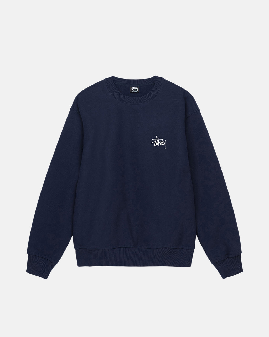 σορτσ Stussy Basic Crew σκουρο μπλε | 437-GESCPU