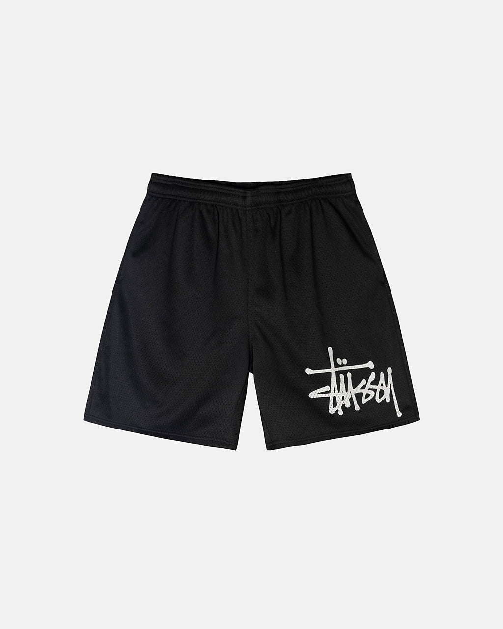 σορτσ Stussy Big Basic Mesh μαυρα | 105-FQCDMV