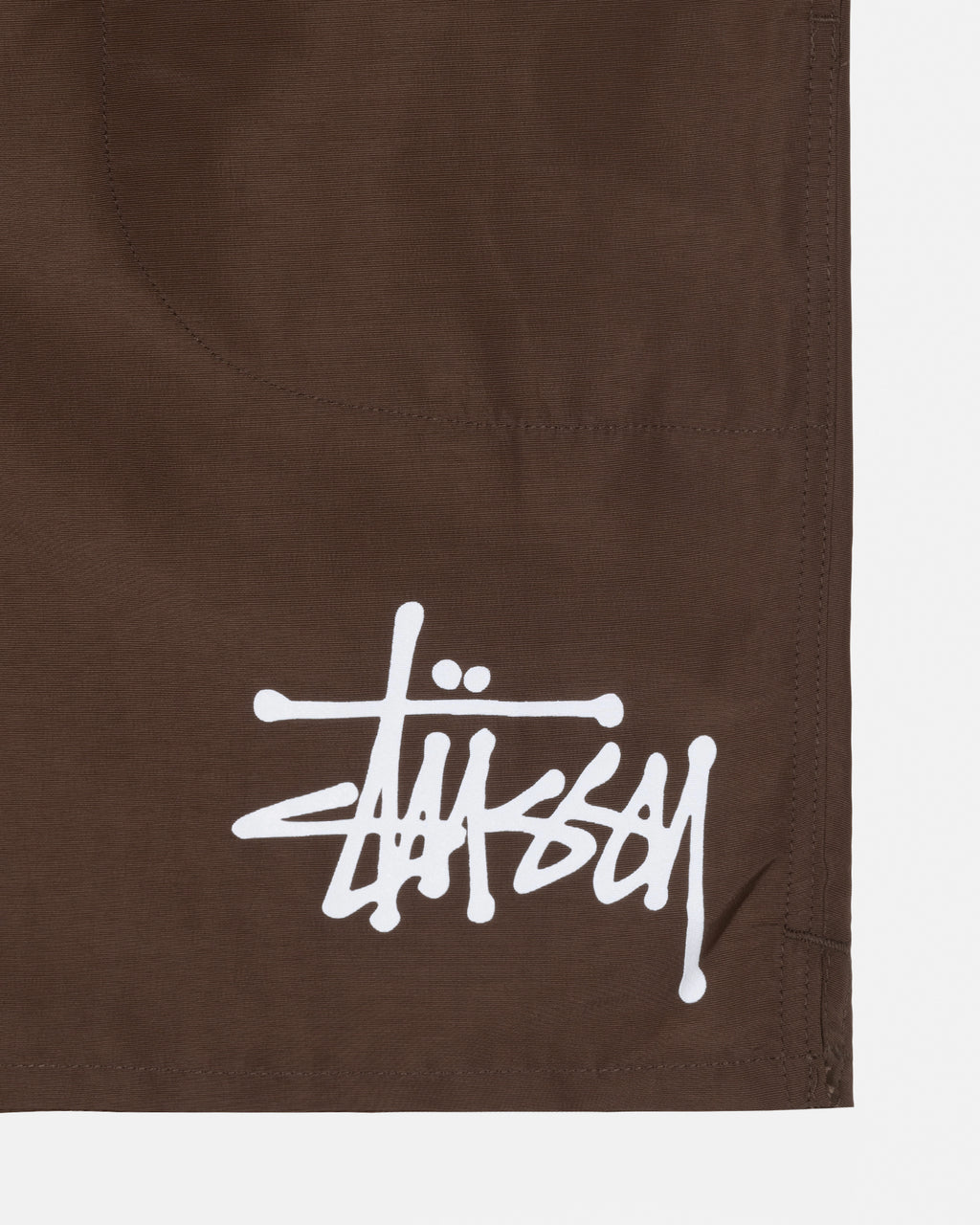 σορτσ Stussy Big Basic θαλασσης καφε | 268-QHNTYW