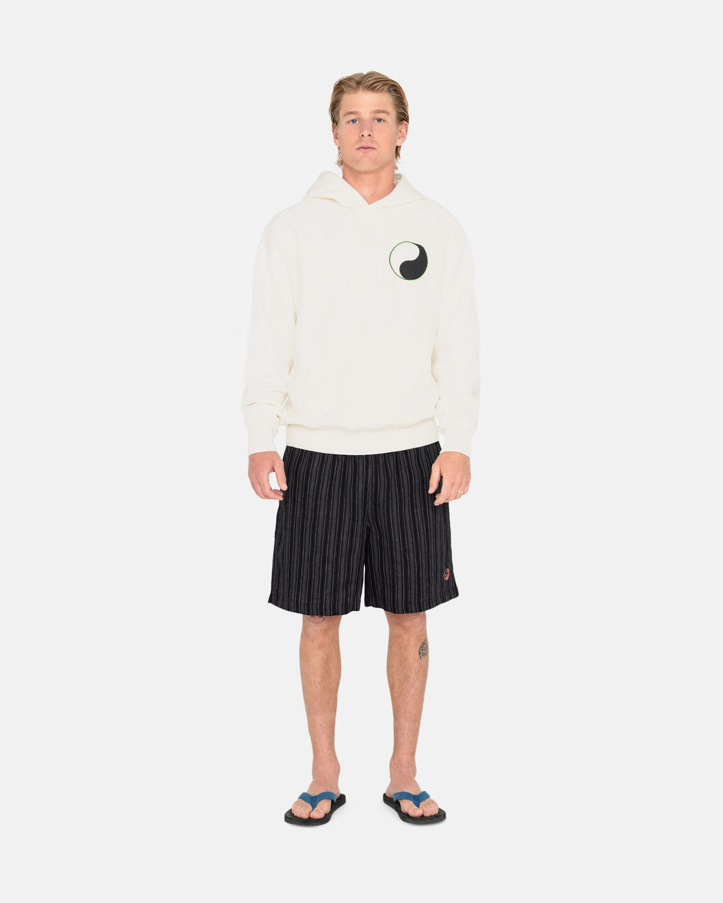 σορτσ Stussy Our Legacy Εργασίας Shop Laguna Πολύχρωμο Μπεζ | 793-NWKGPY