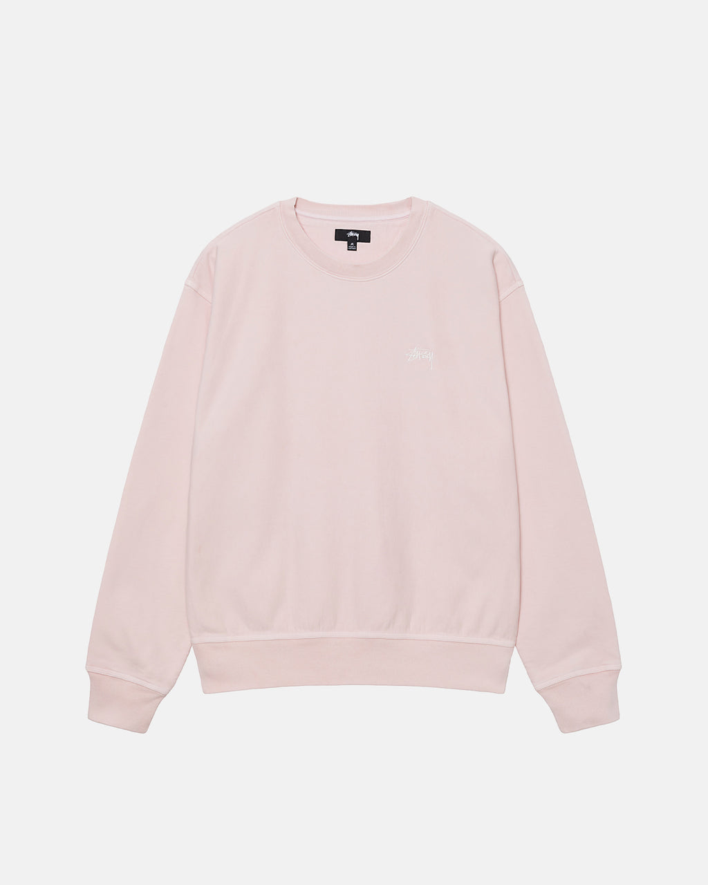 σορτσ Stussy Overdyed Stock Logo Crew ροζ | 261-QXEZAB