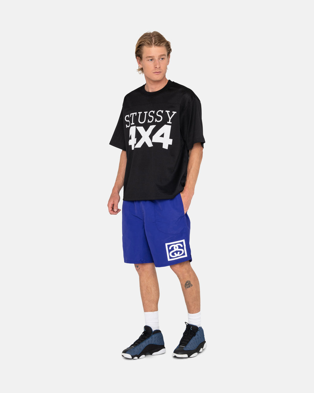 σορτσ Stussy Ss-link θαλασσης μωβ | 341-DNAHXL