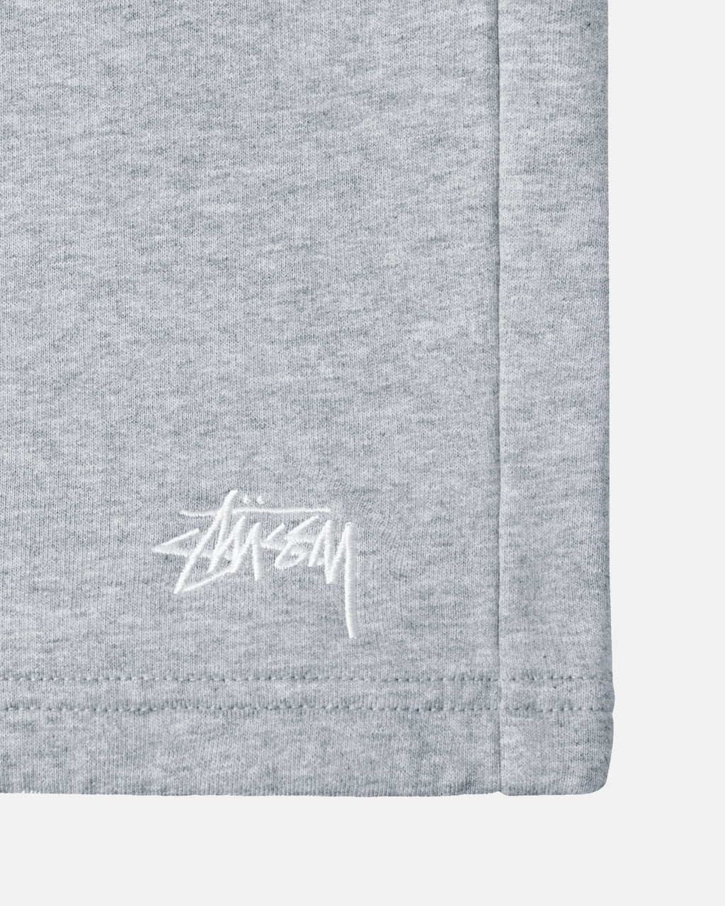 σορτσ Stussy Stock Logo Sweat γκρι | 275-OBLUWT