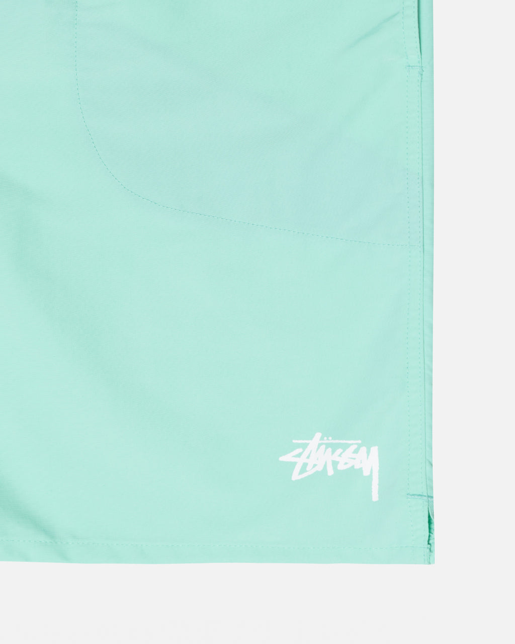 σορτσ Stussy Stock θαλασσης ανοιχτο τυρκουάζ | 736-FJGDYK