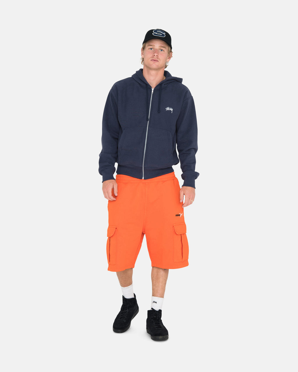 σορτσ Stussy Αθλητικά Fleece πορτοκαλι | 360-QAFCIX