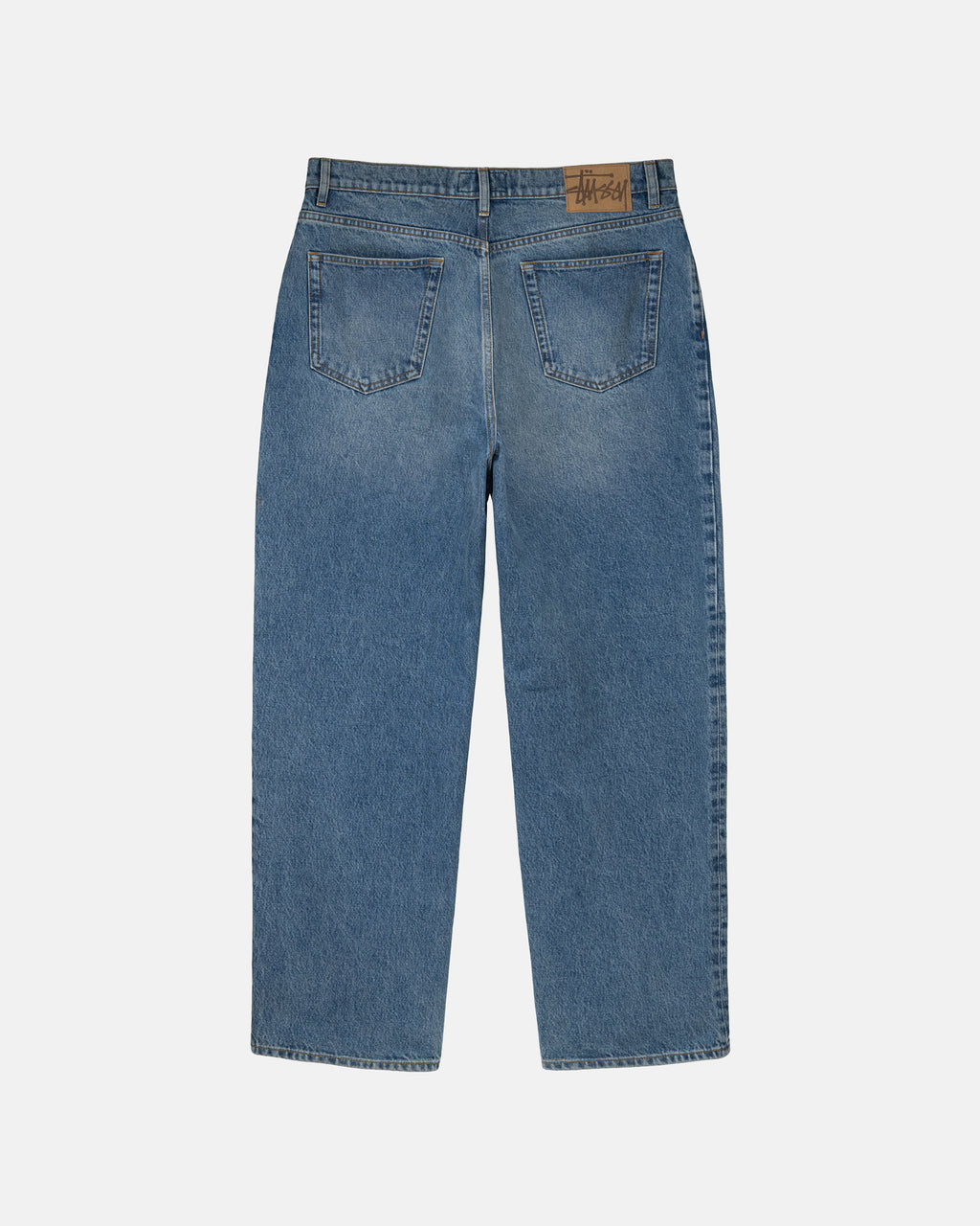 τζιν παντελονι Stussy Denim Big Ol' μπλε | 583-UJWEKG