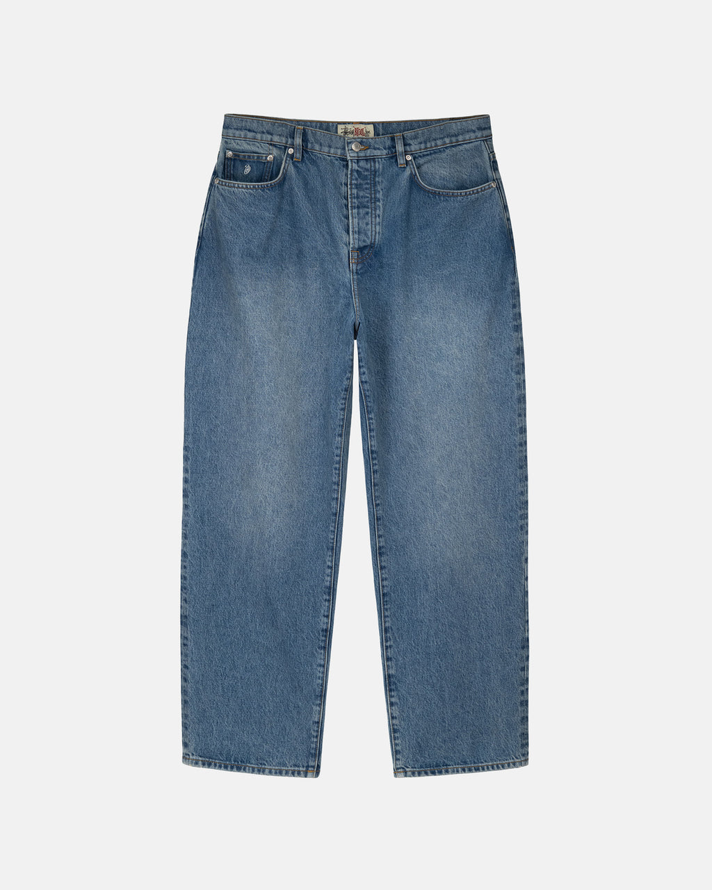 τζιν παντελονι Stussy Denim Big Ol' μπλε | 583-UJWEKG