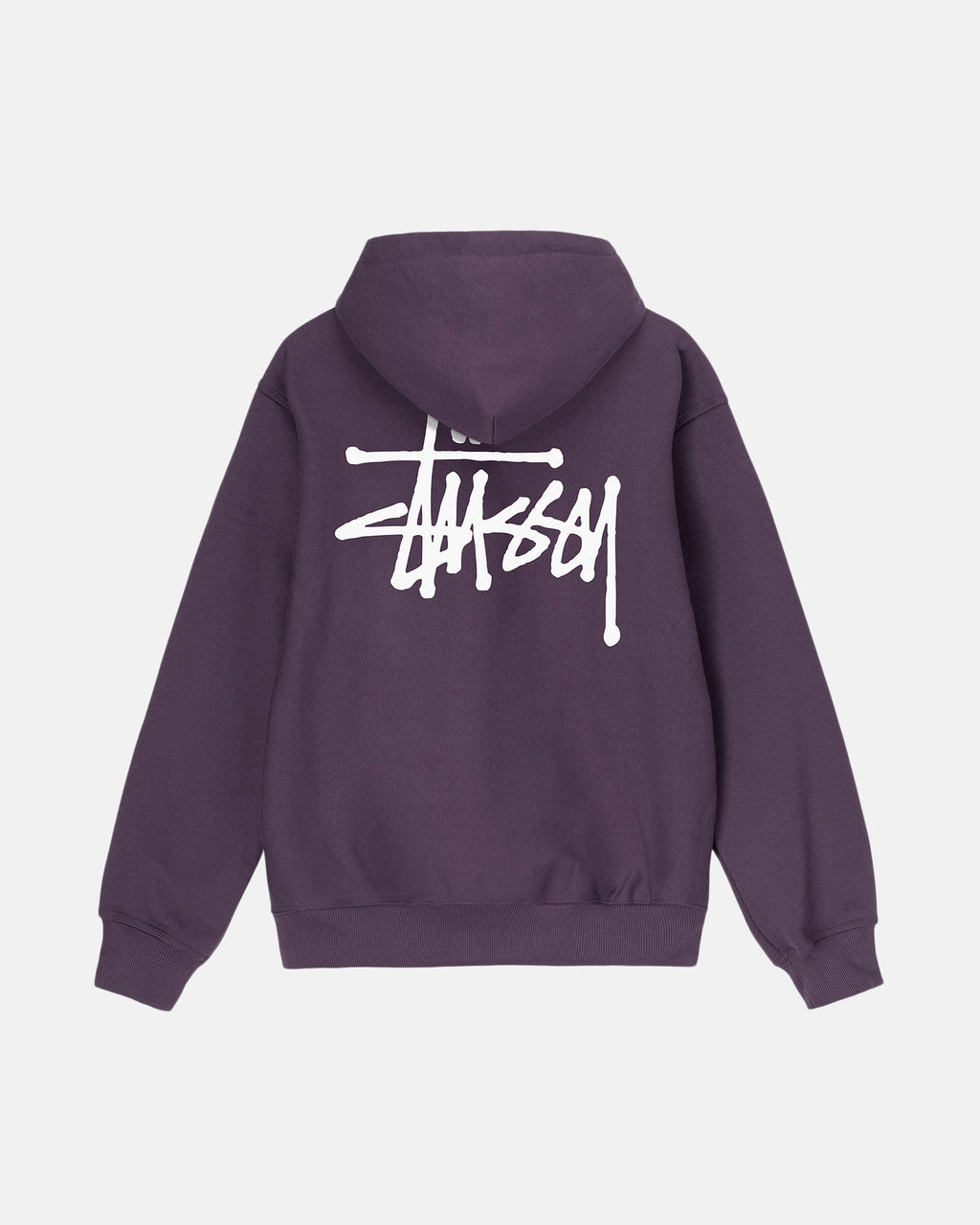 φουτερ με κουκουλα Stussy Basic Stüssy μωβ | 096-RCIUGA