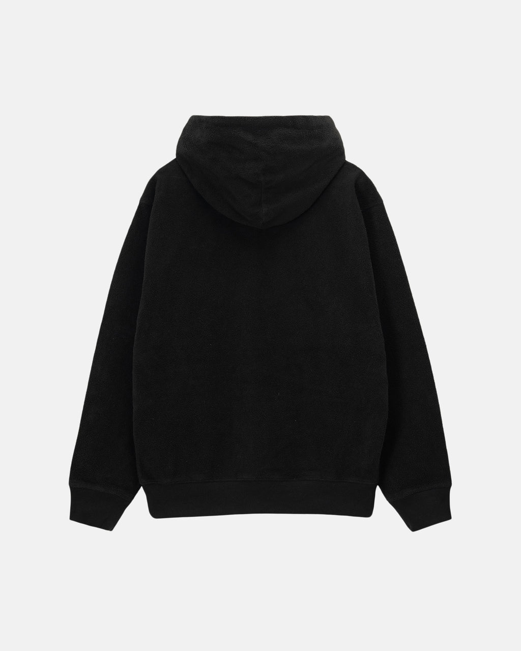 φουτερ με κουκουλα Stussy Inside Out Fleece μαυρα | 496-LSKTOC