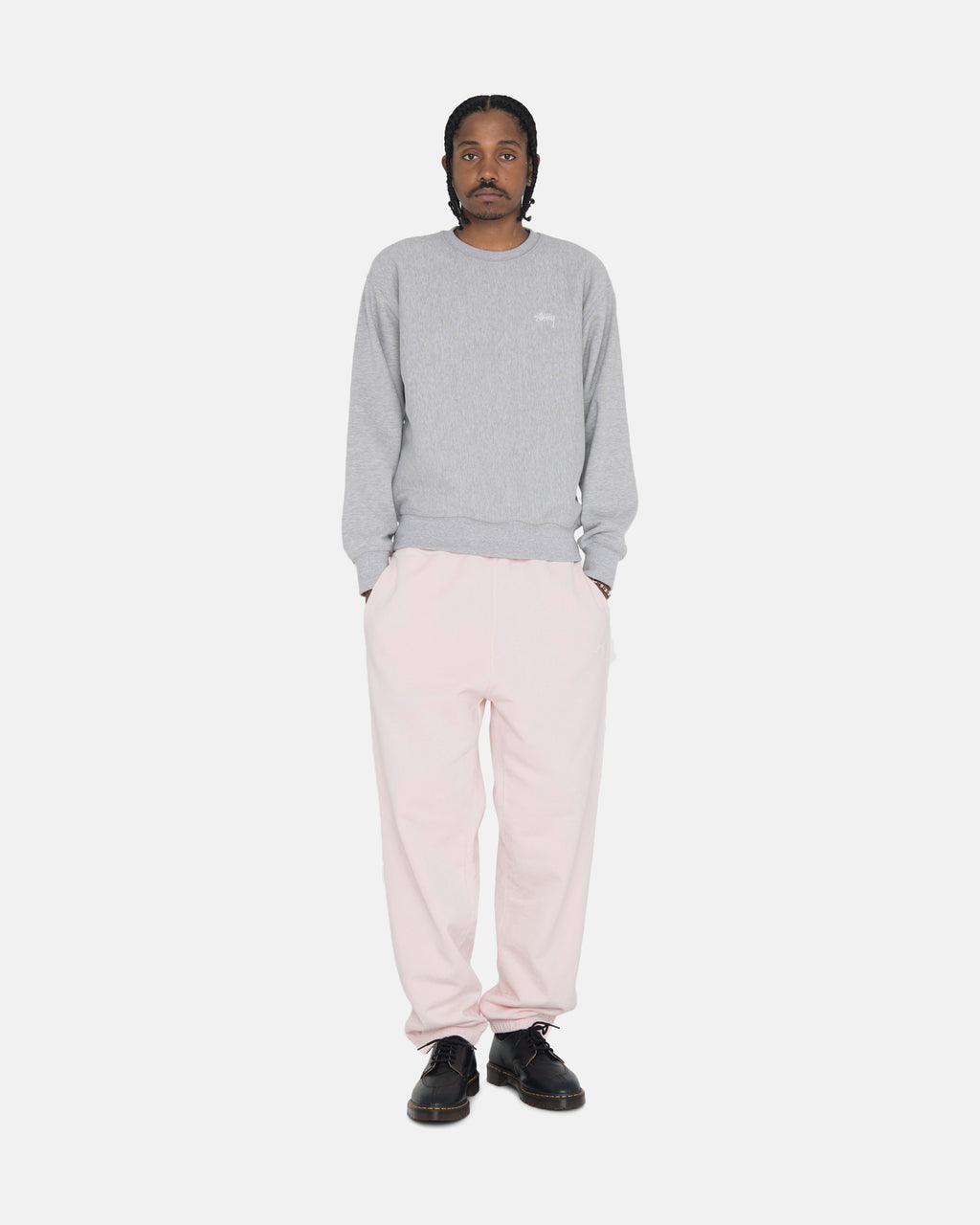 φόρμεσ γυμναστικήσ Stussy Overdyed Stock Logo ροζ | 259-LFOXPY