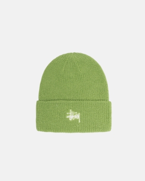 Caps Stussy Basic Cuff Beanie σκούρο μεντα | 750-PLBZDF