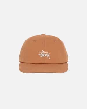 Caps Stussy Basic Stock Low Pro κοκκινα | 368-CWUEKO