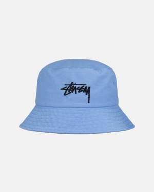 καπελα Stussy Big Stock Bucket μπλε | 582-XCSELU