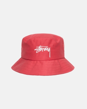 καπελα Stussy Big Stock Bucket ροζ | 875-WIHCXQ