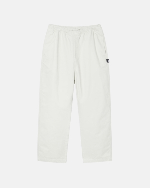 παντελονι Stussy Brushed Beach Μπεζ | 742-ZPAHJF