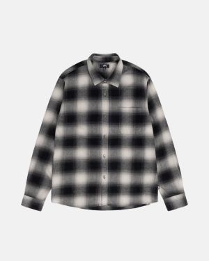 πουκαμισα Stussy Bay Plaid γκρι | 405-TGMQLB